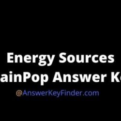 Energy sources brainpop quiz answers