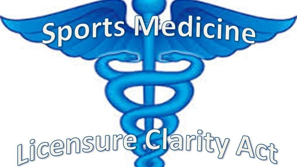 Sports medicine licensure clarity act