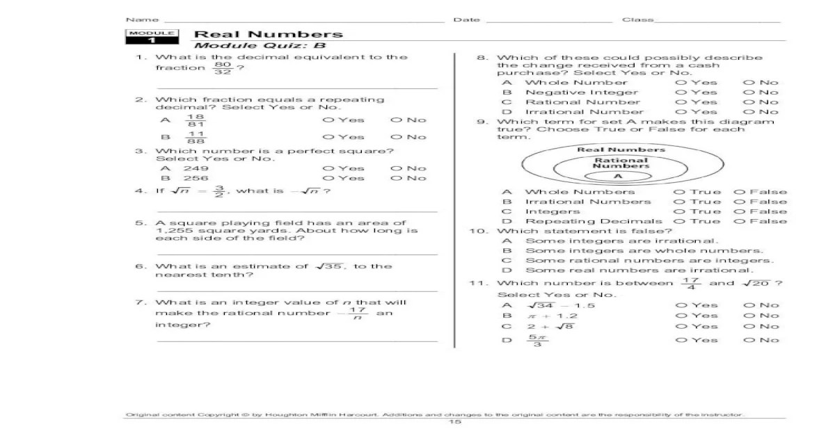 Tools of geometry module quiz b answer key