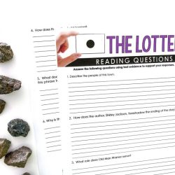 The lottery by shirley jackson questions and answers