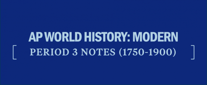 Nationalism and revolutions in the period from 1750 to 1900